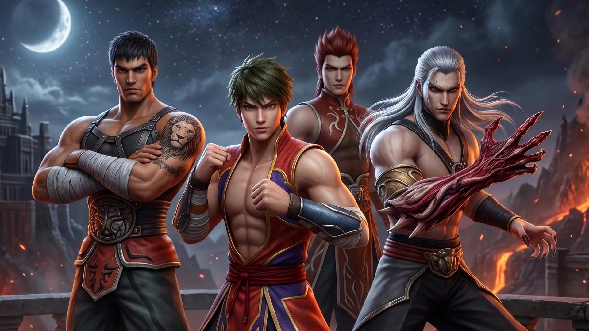 Savaşçı, Ninja, Şaman ve Sura